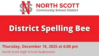 North Scott District Spelling Bee 2025