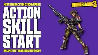 Borderlands 3 - NEW INTERACTION DISCOVERED ON MOZE FOR DAMAGE BUFF - Action Skill Start