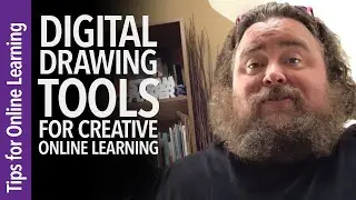 Digital Drawing Tools for Creative Online Learning