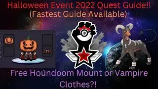 Halloween Event 2022 Quest Guide (Fastest Guide) || Pok&eacute;mon Revolution Online Halloween Guide #1