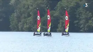Puy-de-Dôme : activités nautiques au lac d'Aydat