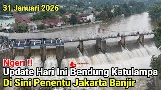 Ngeri‼️Update Hari Ini Bendung Katulampa Disini Penentu Jakarta Banjir