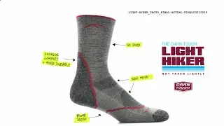 The Light Hiker Sock - Nothing Taken Lightly