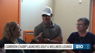 PGA Tour winner Cameron Champ launches Golf & Wellness Lounge in Sacramento