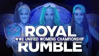 Royal Rumble&acute;18:Unified Women&acute;s Champion:Bayley(c) vs Sasha Banks vs Nikki Bella
