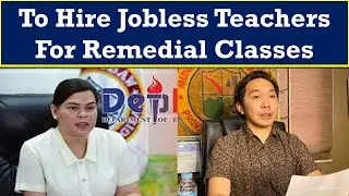 To Hire Jobless Teachers For Remedial Classes@wildtvoreg