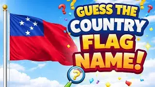 World Flags Challenge 🌎 | Can You Guess Them All? |  Test Your Geography Skills #challenge 