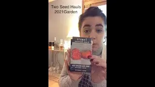 Huge Seed Haul 2021 | MI Gardener, Rare Seeds, Territorial Seeds, John's Seeds, Siskiyou Seeds