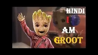 Baby Groot Scene in Hindi From Guardians of the Galaxy 2