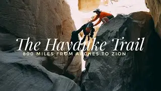 Исследование грандиозного каньона Слот недалеко от Эскаланте — маршрут Hayduke Trail Thru Hike 9