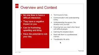 Soft Skills Seminar  Having Difficult Conversations