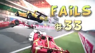 Racing Games FAILS Compilation #33