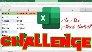 Excel Challenge | Sorting Strings Made Simple | Excel BI |
