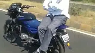 Bike running without driver