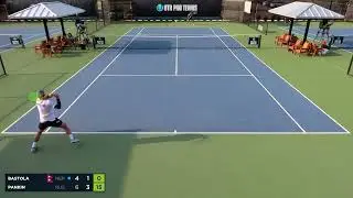Abhishek Bastola (UTR 12) Highlights vs ATP #732 Sema Pankin | UTR Pro Series Dallas
