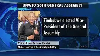 Zimbabwe elected Vice President of the UNWTO General Assembly - SADC