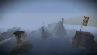 Minecraft Amazing build slide show (The Isle realm of Glohan) skyrim texture Ps4 edition ver 1.29