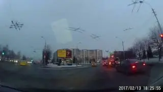 Just one day of driving in Minsk
