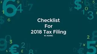 A Comprehensive Checklist for 2018 Tax Year
