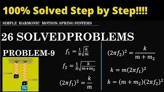 Simple Harmonic Motion Spring Systems Problem 9
