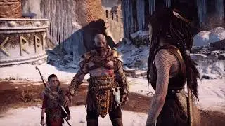 Baldur finally meets his mother (Freya) again