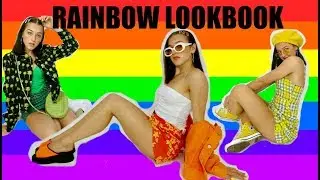RAINBOW LOOKBOOK!