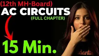 AC CIRCUITS -12th Physics MAHARASHTRA 15 MINUTES 1 SHOT 