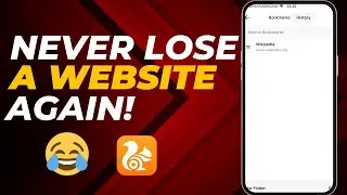 How to Bookmark in UC Browser Easily