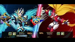 MegaMan X Dive - Next Dive Armor X vs Aile ZX Advent