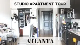 MY ATLANTA STUDIO APARTMENT TOUR!! | Raven Wynn