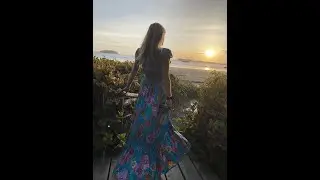 Sunset on Chesterman beach in Tofino