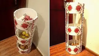 How To Make Kitchen Organisation Shelf / Vegetables Basket: