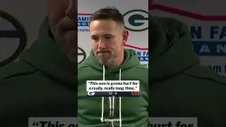 Bitter end to the Packers' 2025 season. #packers #nflplayoffs #nfl