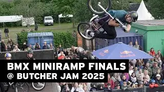 BMX MINIRAMP FINALS @ BUTCHER JAM 2025 #bmx