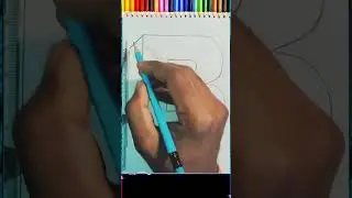 3D Alphabet || #shorts #short #shortvideo #viral #trending #youtubeshorts #creatingart