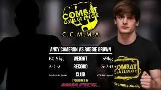 Combat Challenge: North East 3 - Andy Cameron vs Robbie Brown