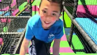 Jumping Into Fun! Kyle Celebrates His Friend&rsquo;s Birthday at Flying Squirrel!