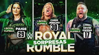 Regresos y Sorpresas para Royal Rumble 2026