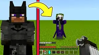 НОВЫЙ МОД НА БЭТМЕНА В МАЙНКРАФТ Batman Minecraft