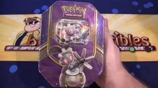 Pokemon Magearna EX Tin Fall 2016 Opening