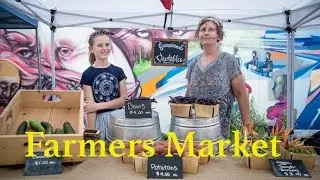 Farmers Market Food Haul & Edible Worms