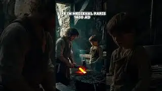 Life in Medieval Paris 1400 AD #ai #history #pov #paris #foryoupage