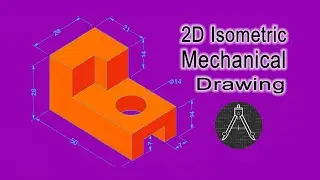 Master AutoCAD Isometric Mechanical Drawings Fast! | GuhitDisenyo #usa #MechanicalDrawing #CADShorts