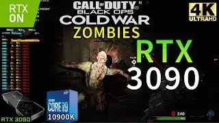 CoD: Back Ops Cold War Zombies 4K | RTX ON | DLSS | RTX 3090 | i9 10900K 5.2GHz | Ultra Settings