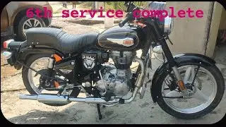 Bullet ki phli paid service hui done 👍|| Kapil vlogs89 ||
