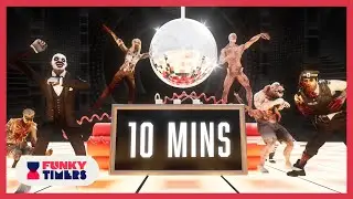 10 Minute Zombie Disco Countdown Timer Bomb 🎃💀💣
