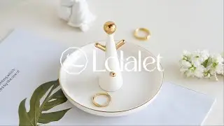 🌿 Ceramic Tree Jewelry Tray | Stylish Storage Meets Home Decor 🏡#lolalet #trinkettray #roomaesthetic