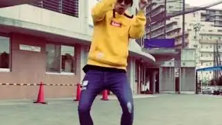 JAPANESE DANCEHALL DANCER CORNBREAD FREESTYLE 