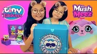 Sasha & Ella Got A Christmas Box From Beverly Hills Teddy Bear