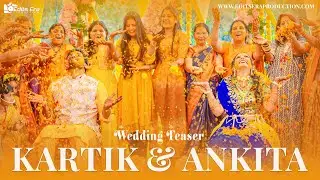 Ankita & Kartik II Telugu Wedding Teaser II Edits Era Production II Nagpur Maharashtra Wedding II